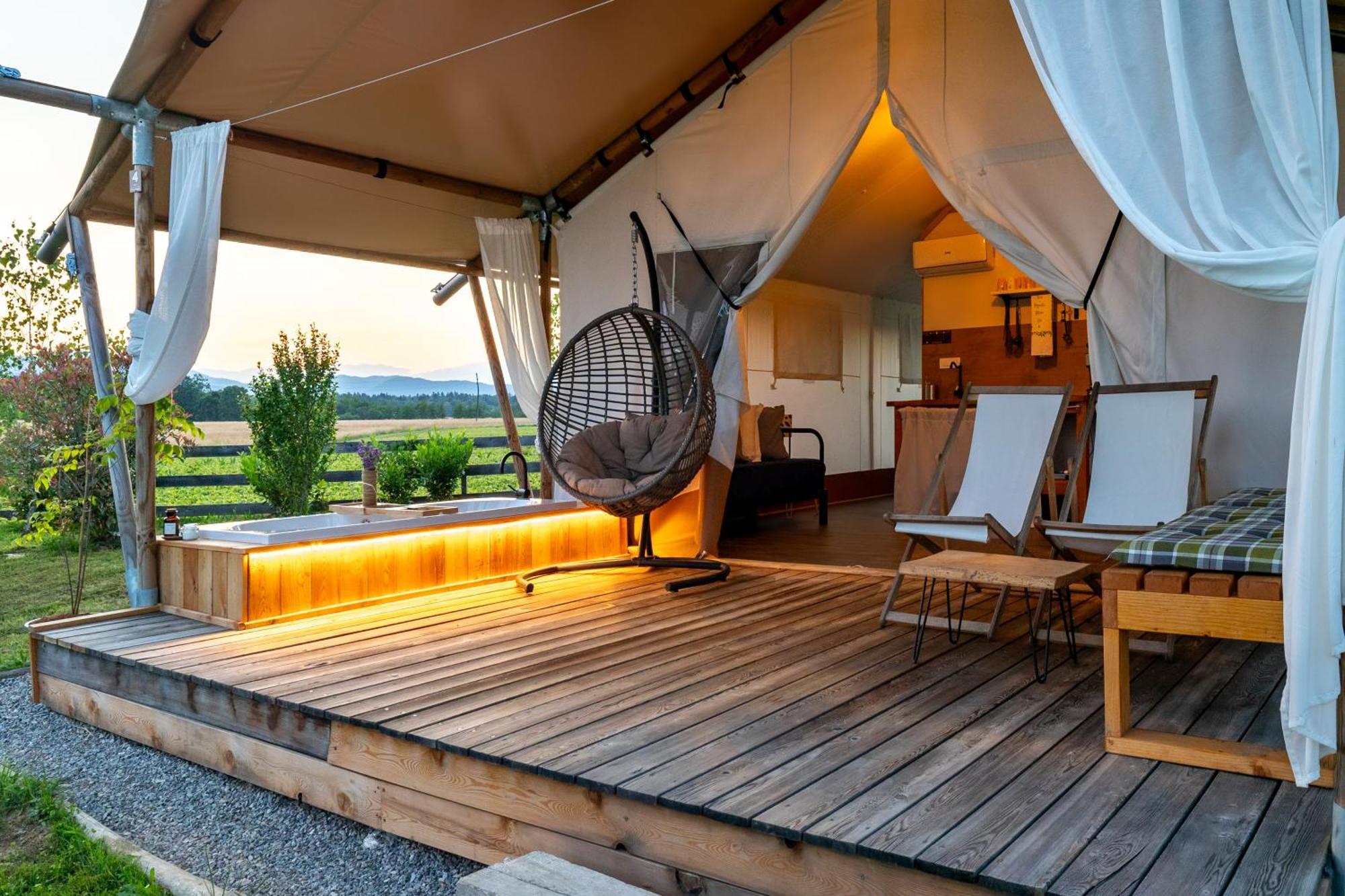 Glamping Kolpa Resort Gradac Exterior foto
