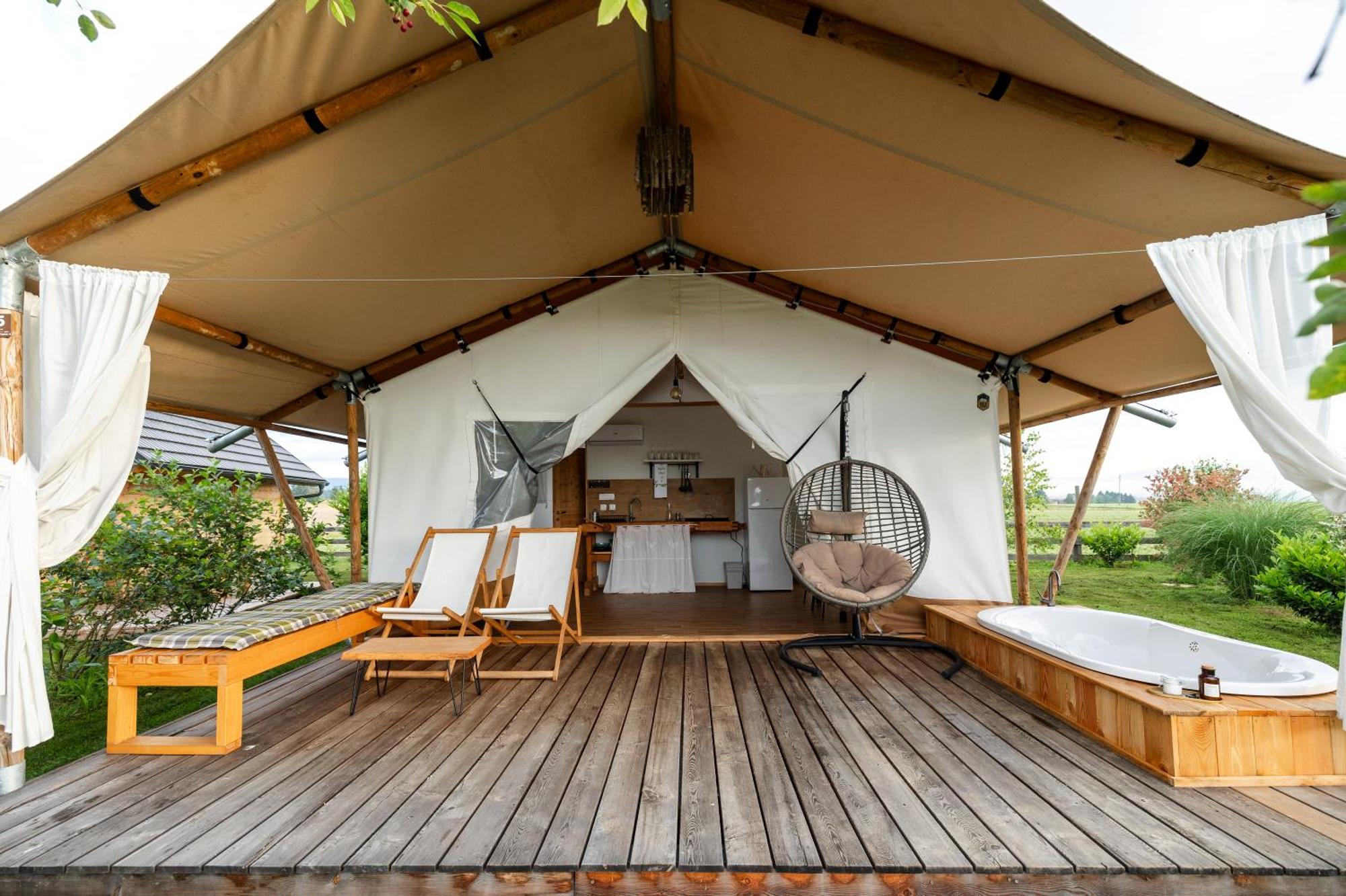 Glamping Kolpa Resort Gradac Exterior foto